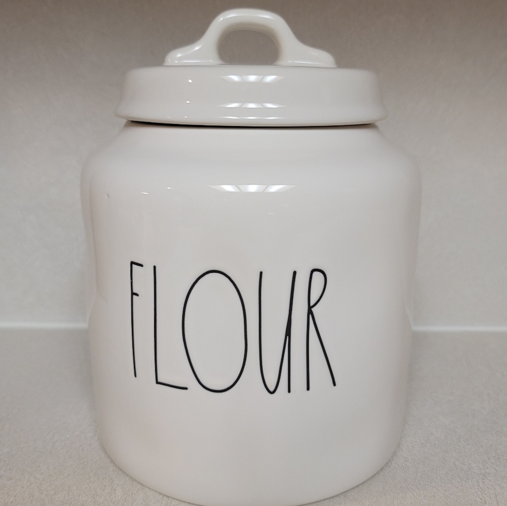 Rae Dunn Chubby Flour Canister